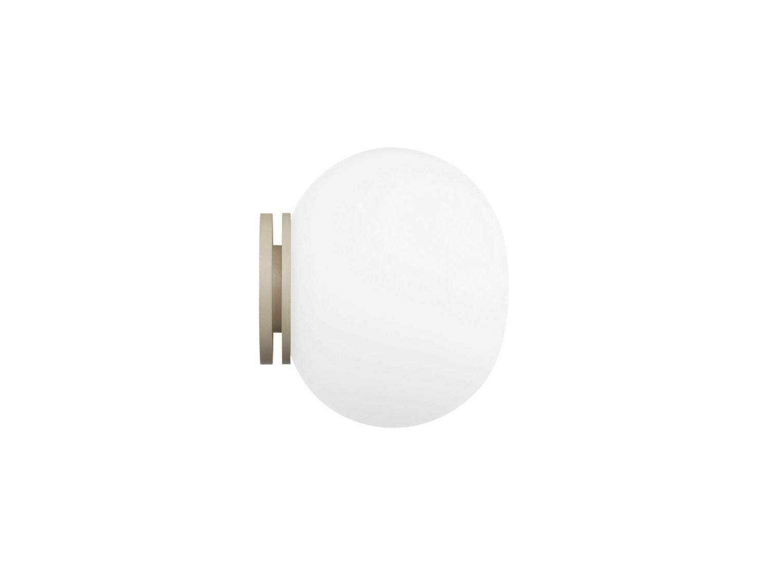 MINI GLO-BALL CW Opal glass wall light