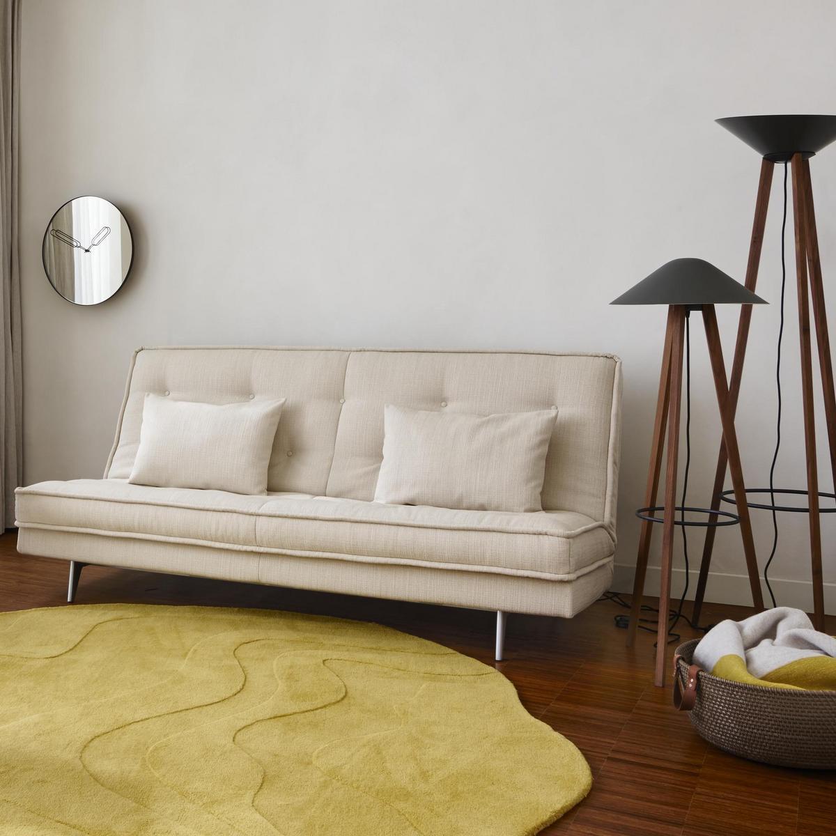 MELUSINE LED steel and wood floor lamp