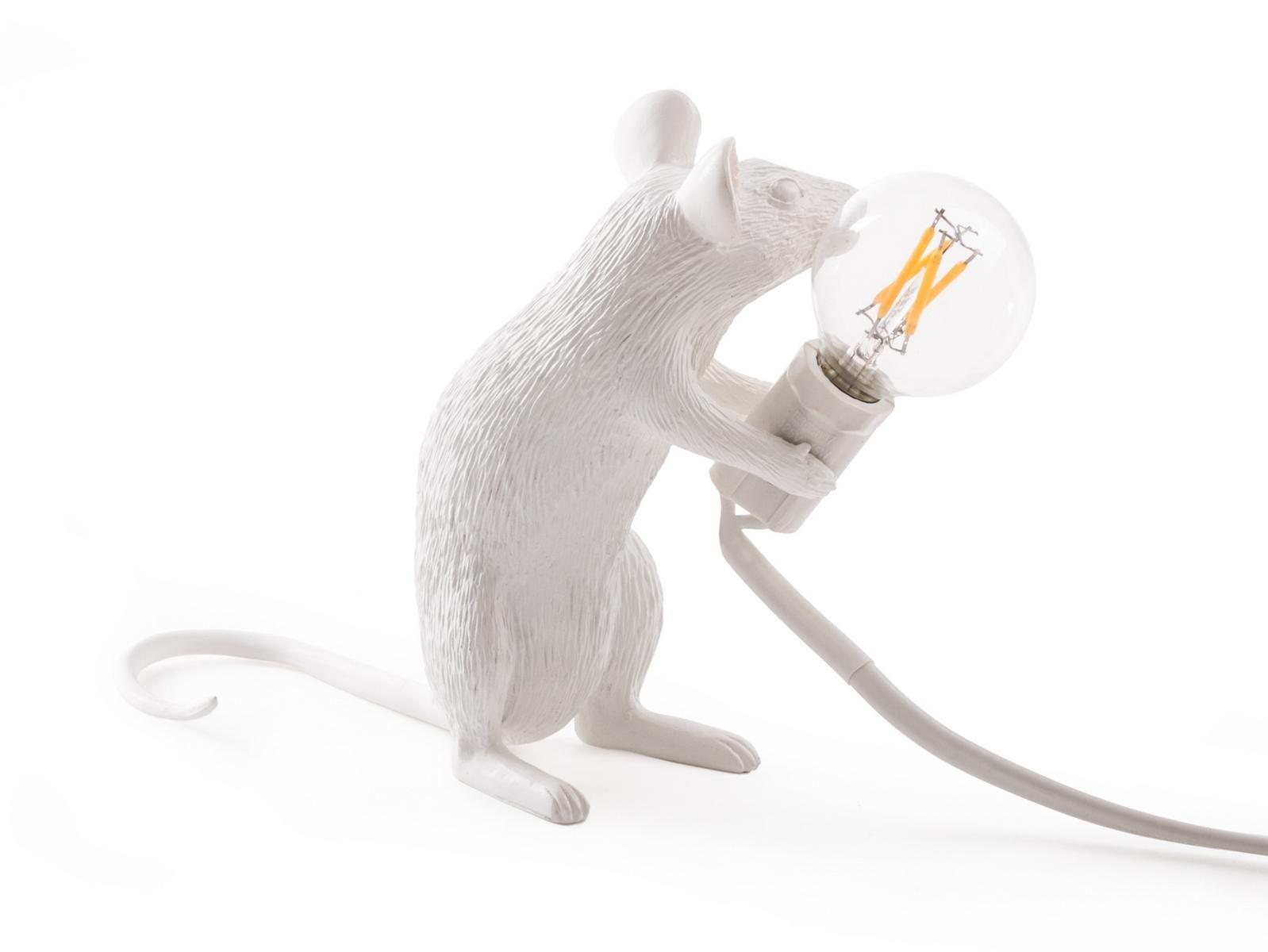 MOUSE LAMP SITTING - MAC Resin table lamp MOUSE LAMP SITTING - MAC Resin table lamp