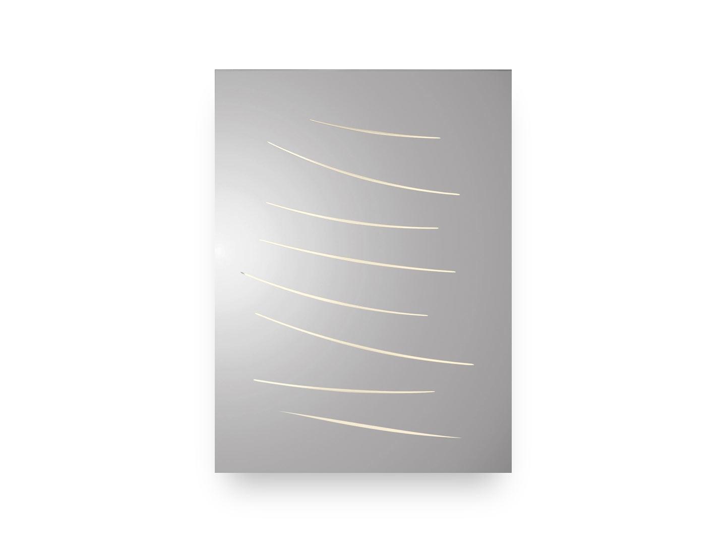LUCE Rectangular wall-mounted mirror