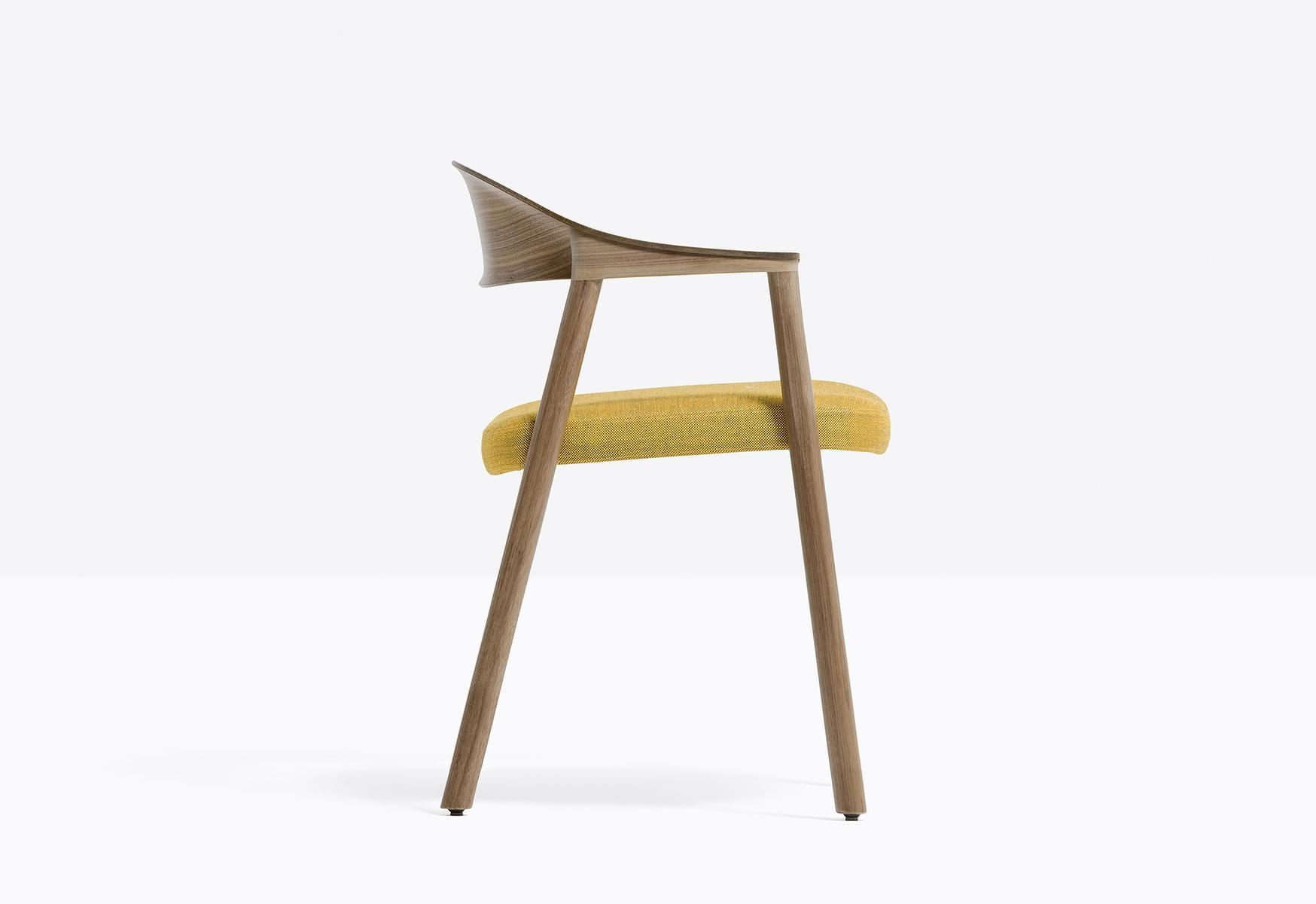 HÉRA 2865 Ash chair with armrests