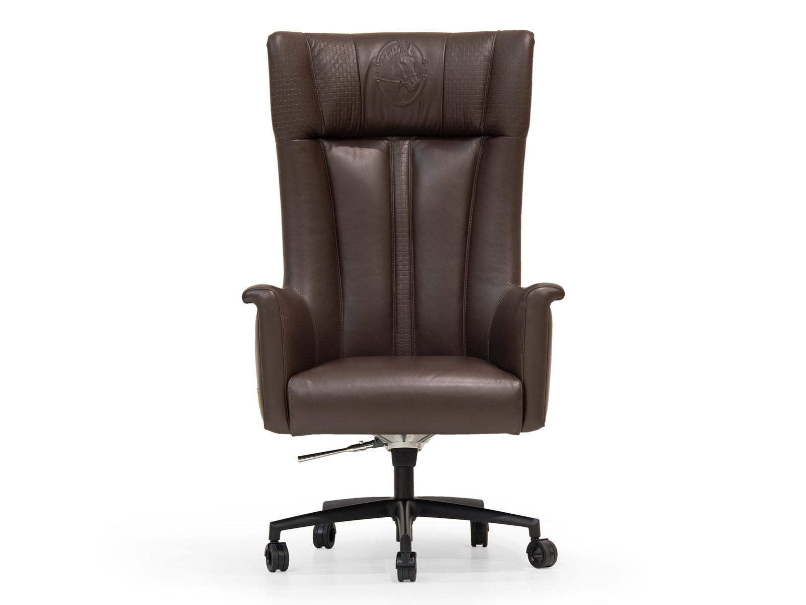 KOWLOON Swivel Deerskin executive chair