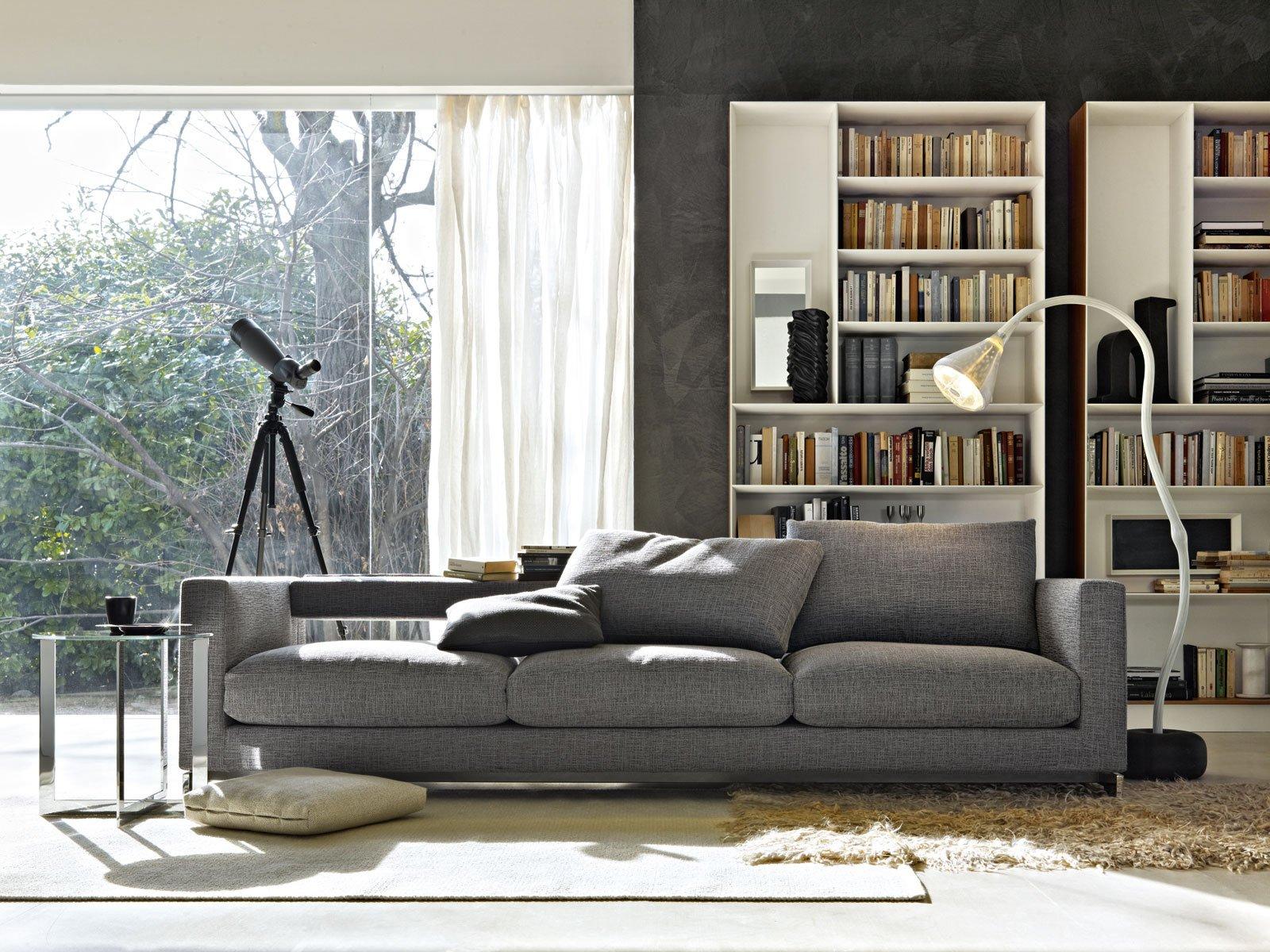 REVERSI Recliner fabric sofa