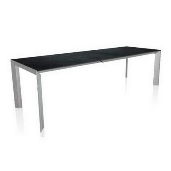 GENIO Rectangular tempered glass table