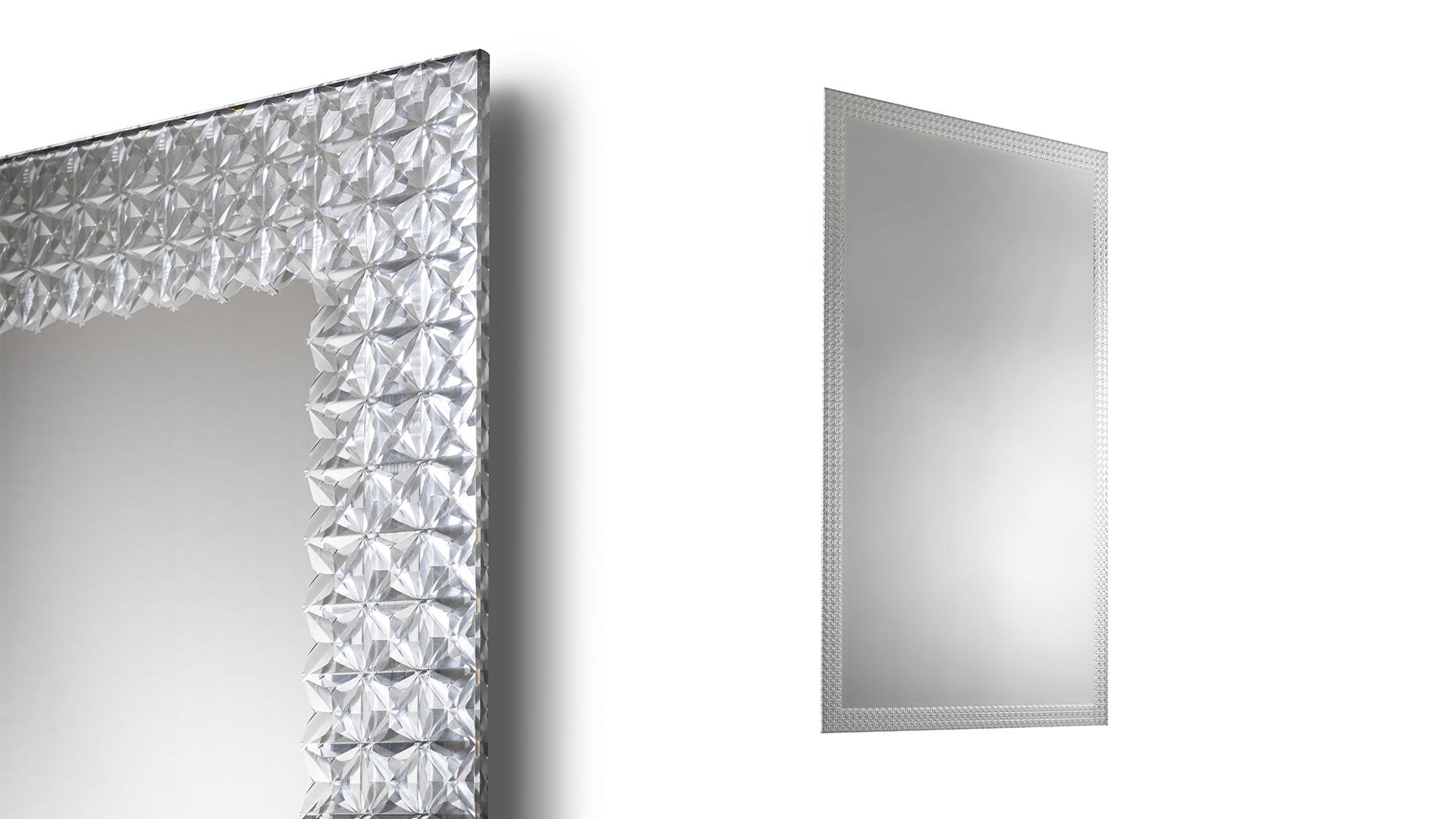 BOHEME Rectangular wall-mounted mirror