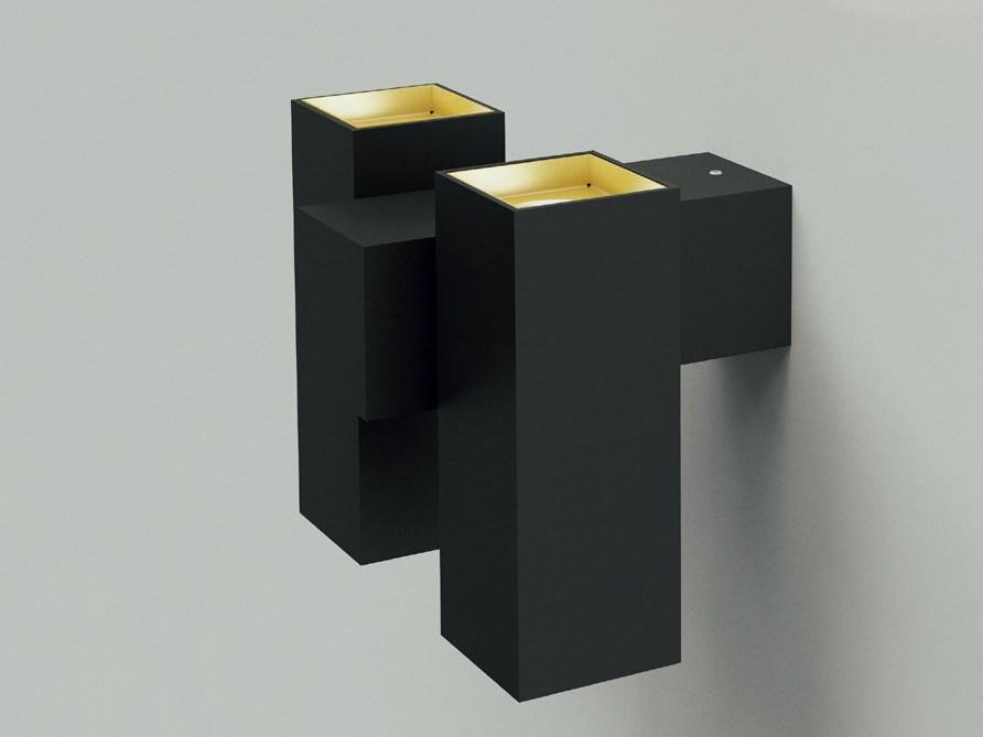 SKYLINE LED wall-mounted adjustable aluminium spotlight