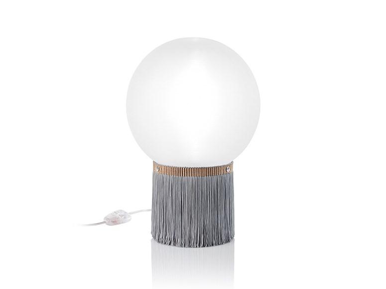 ATMOSFERA FRINGE Cristalflex® and methacrylate LED table lamp