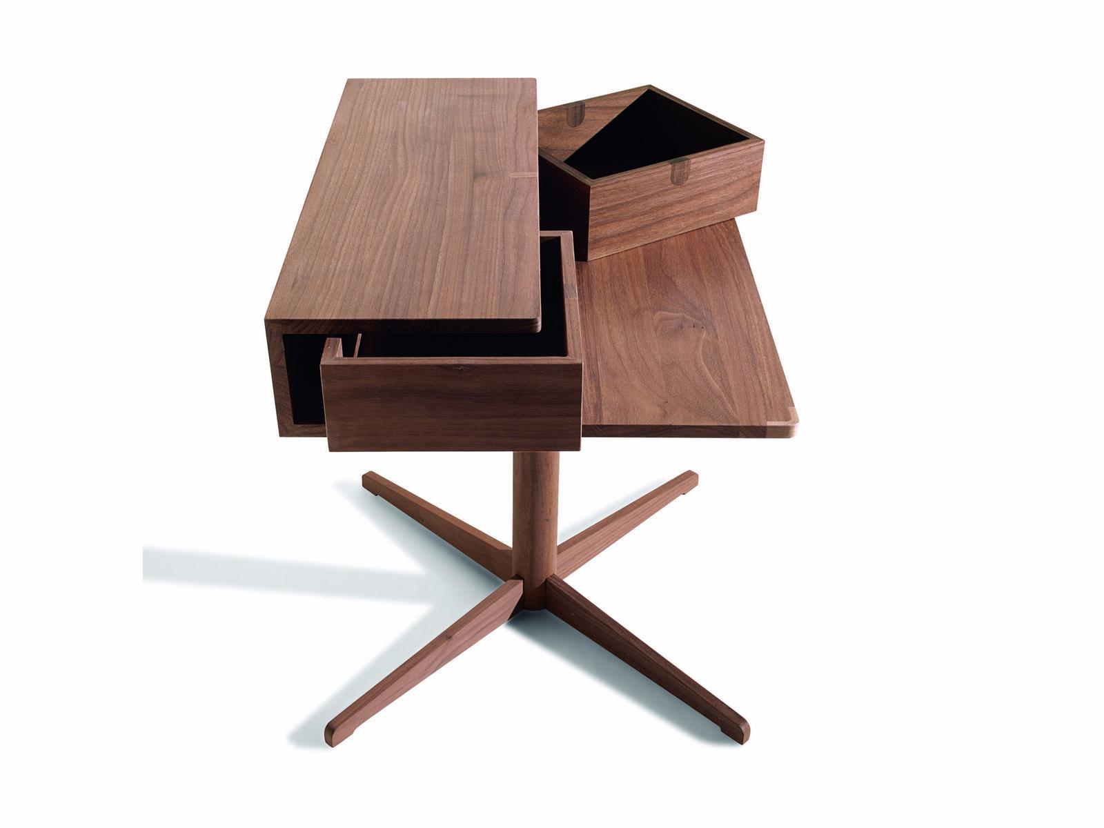 SILO Oak bedside table with drawers
