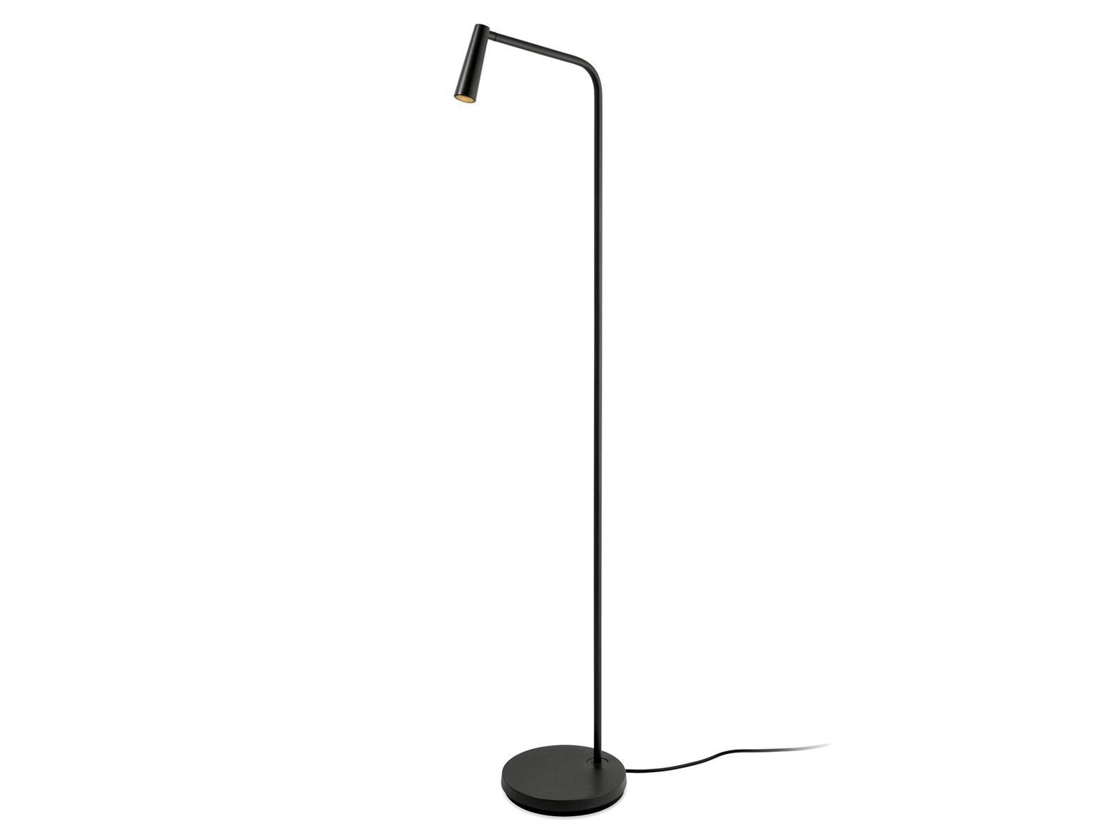 GAMMA LED reading adjustable steel floor lamp