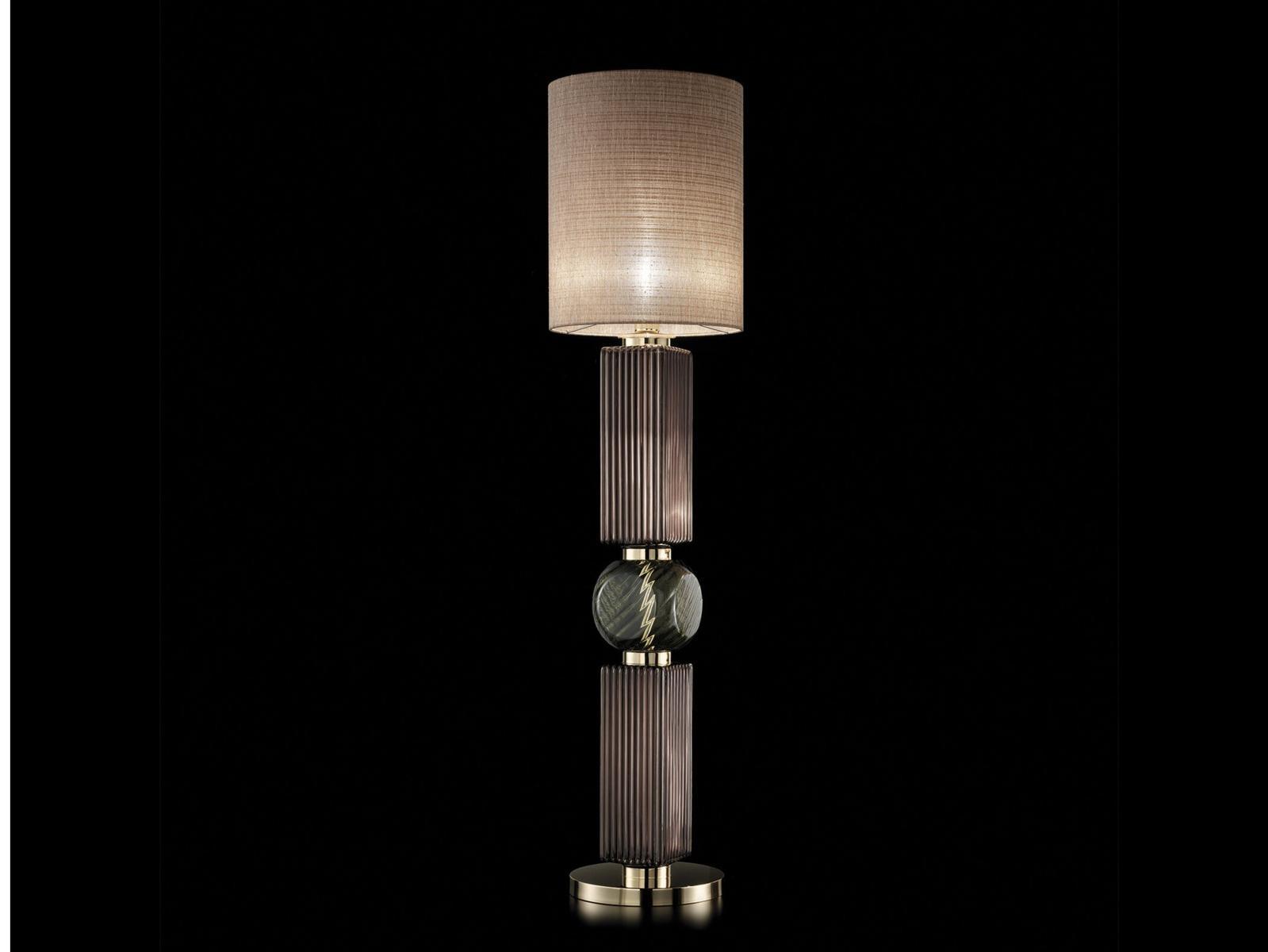 MATILDA 8173/P2 LED indirect light blown glass floor lamp