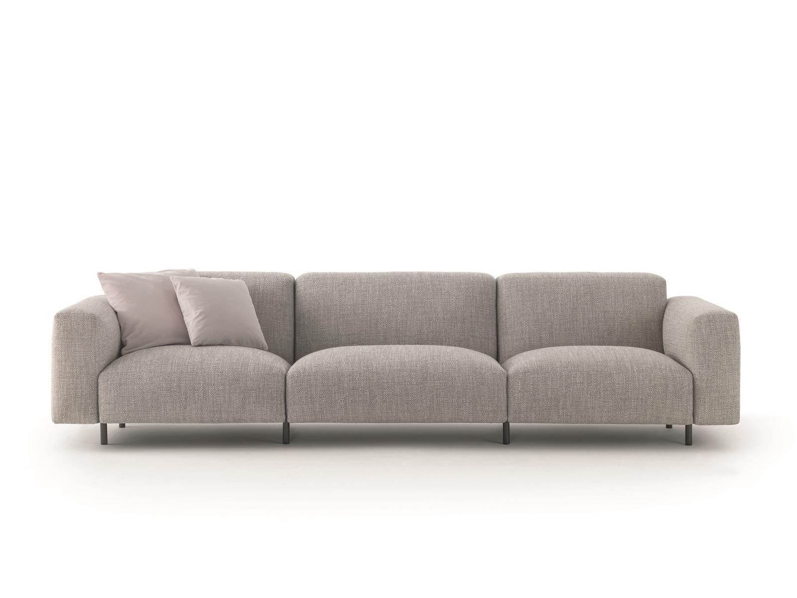 CLAUDINE L 3 seater fabric sofa