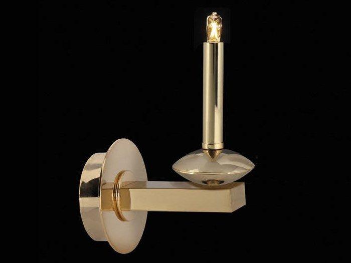 SHARON Indirect light brass wall light