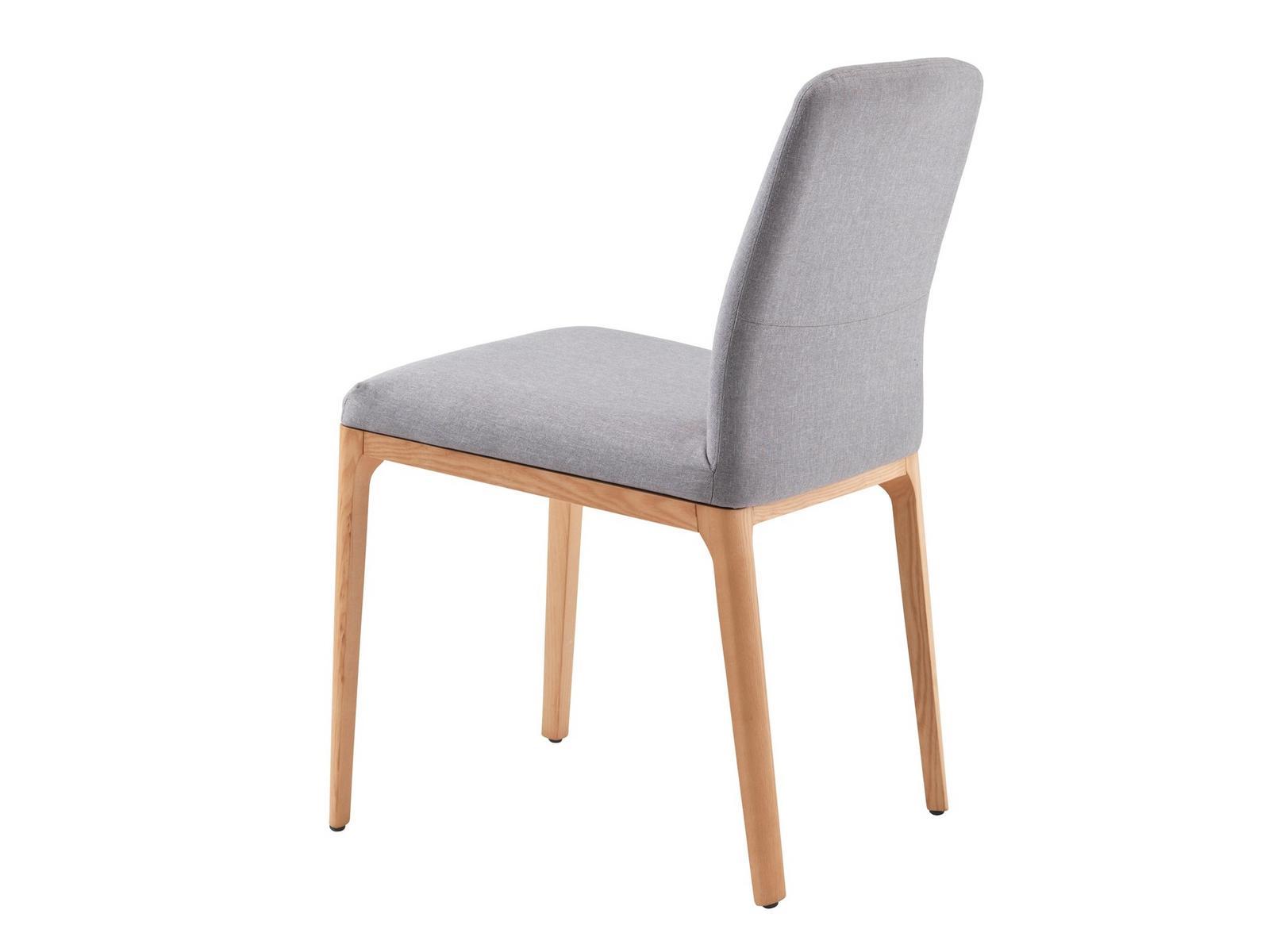 BRIGITTE LOW Contemporary style upholstered fabric chair