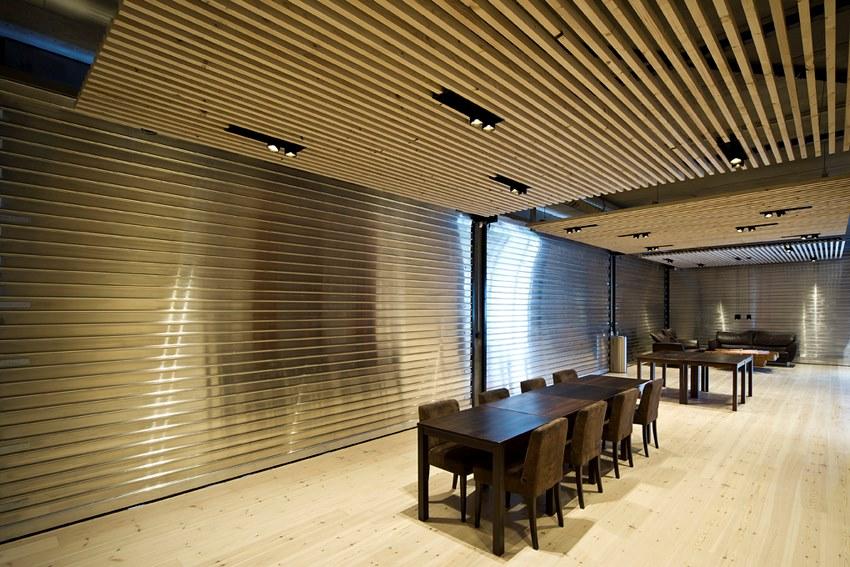 COOLFIN BOX Semi-inset ceiling aluminium spotlight