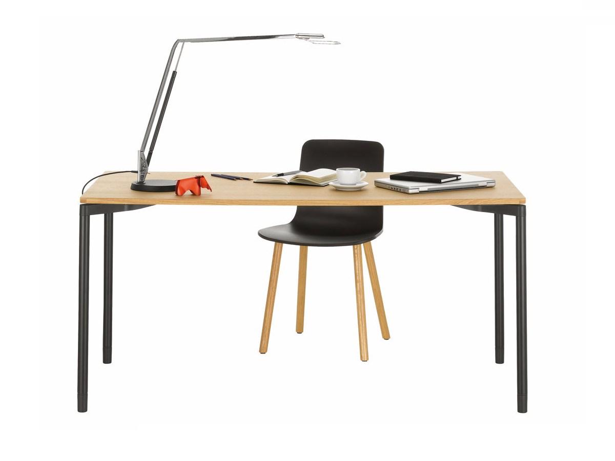 MAP Rectangular wood veneer writing desk