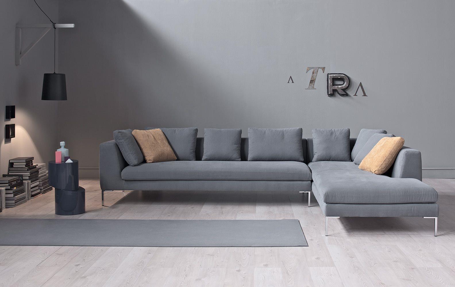 COLLINS Sectional fabric sofa