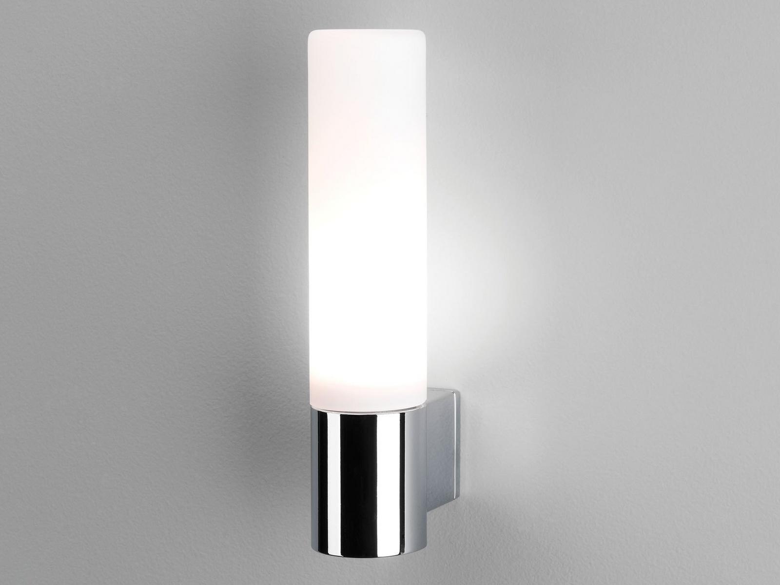 BARI Zinc and opal glass wall lamp