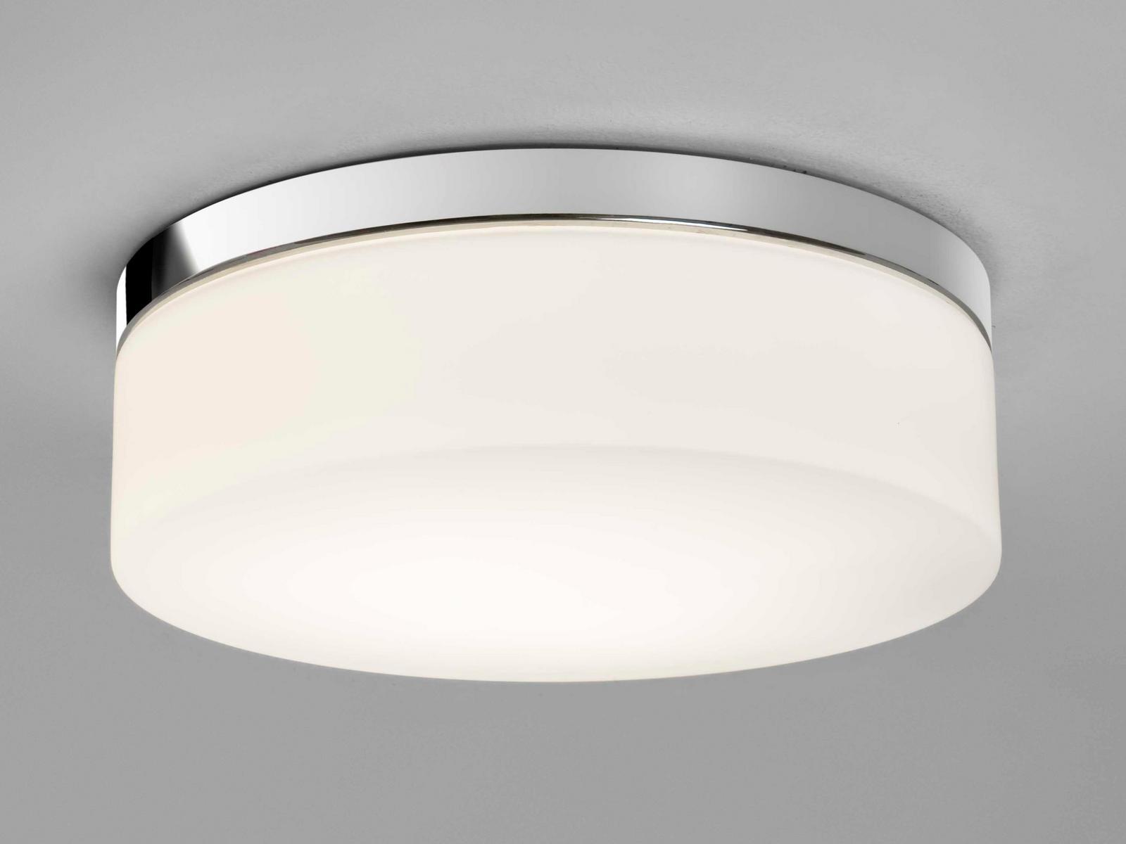 SABINA 280 LED glass and steel ceiling light SABINA 280 LED glass and steel ceiling light