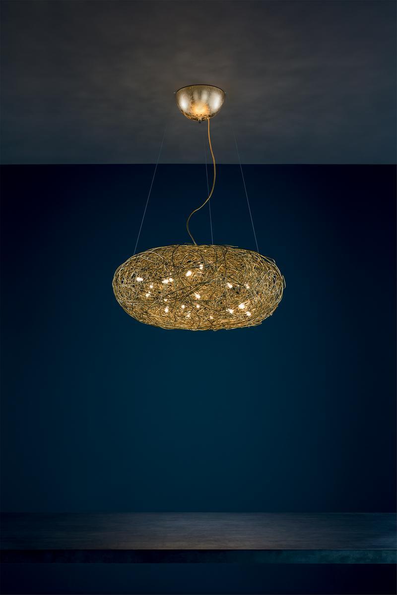 FIL DE FER OVALE LED pendant lamp