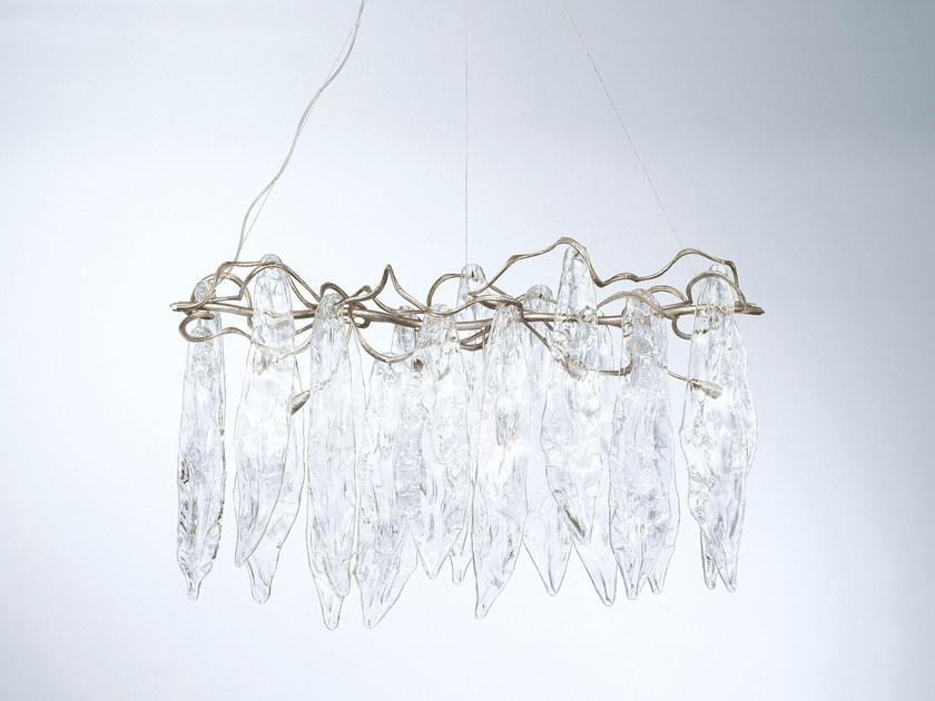 NIAGARA CT3367/6 Handmade bronze pendant lamp
