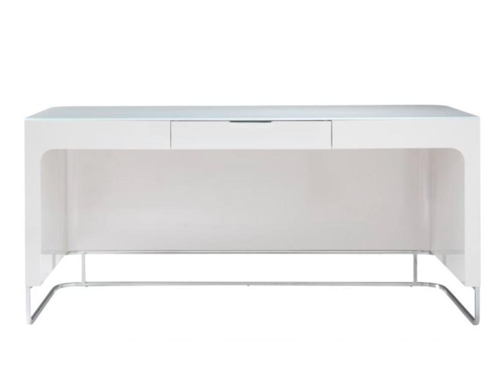 HYANNIS PORT Rectangular multi-layer wood writing desk with drawers