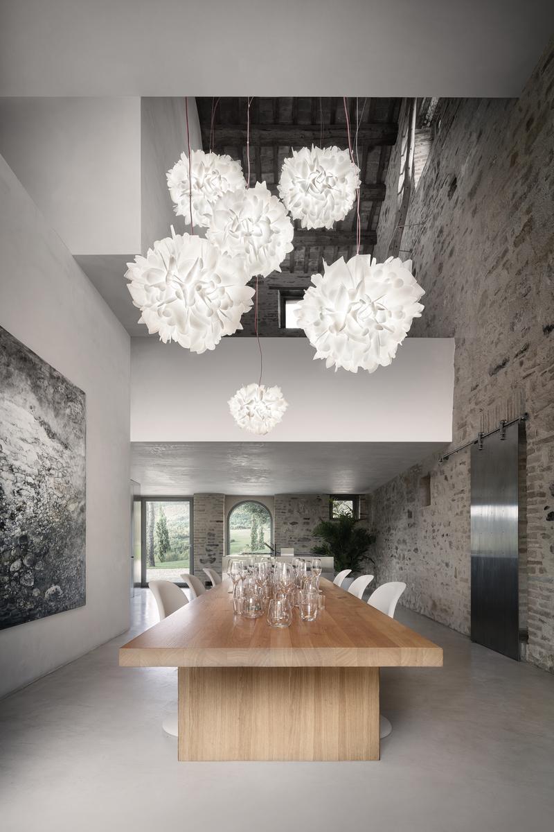 VELI FOLIAGE LED Opalflex® pendant lamp