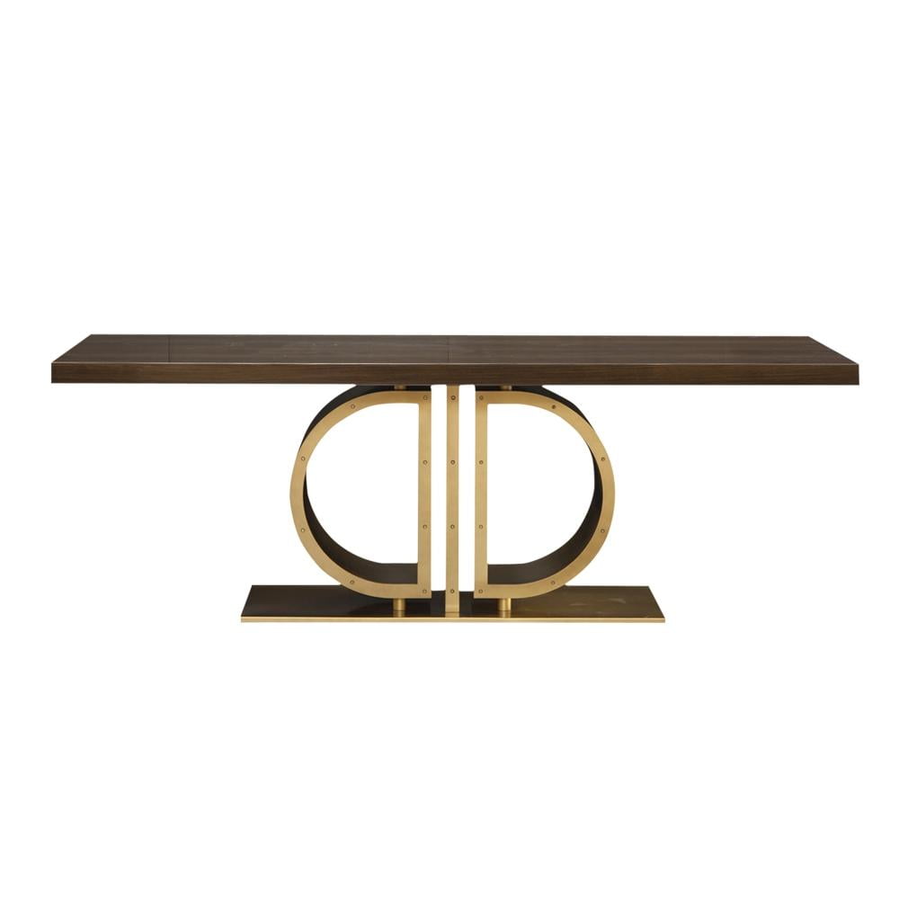 MONOGRAM Rectangular metal table