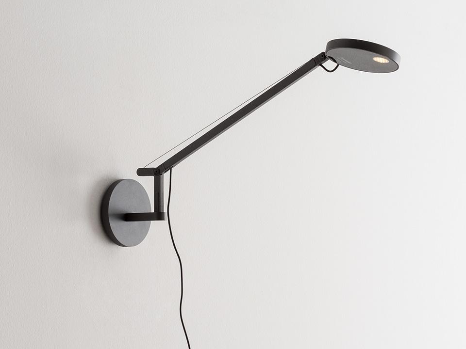 DEMETRA MICRO Direct light wall lamp with swing arm