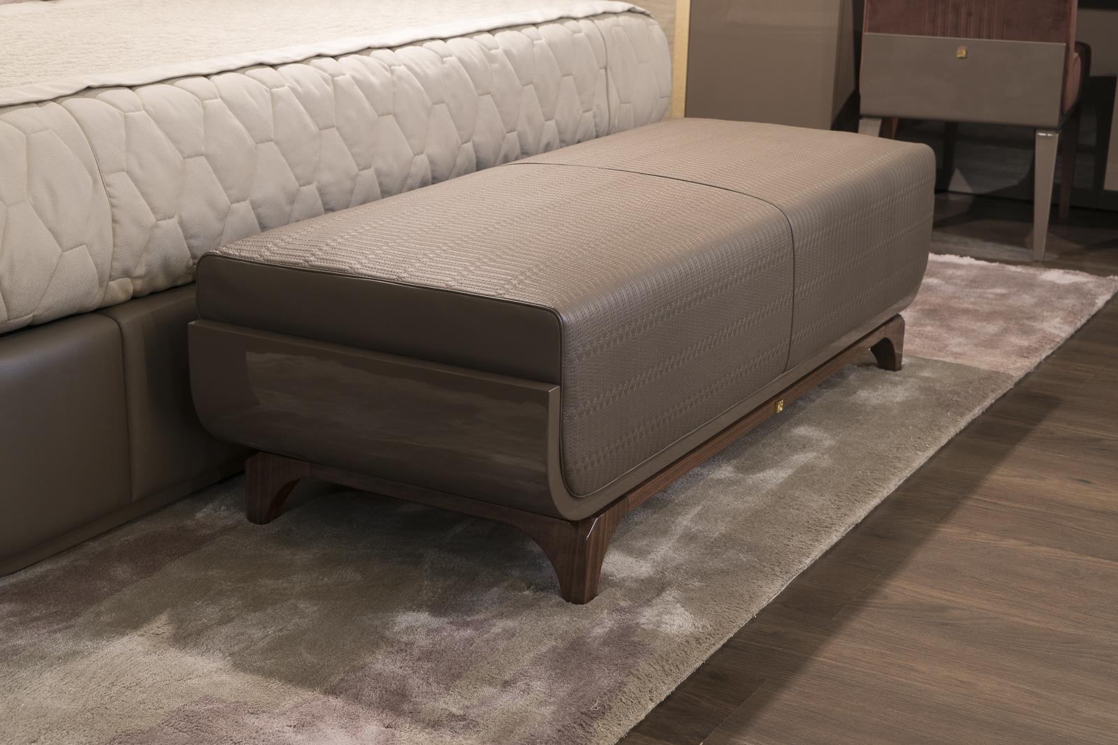 FAYR Upholstered leather bench