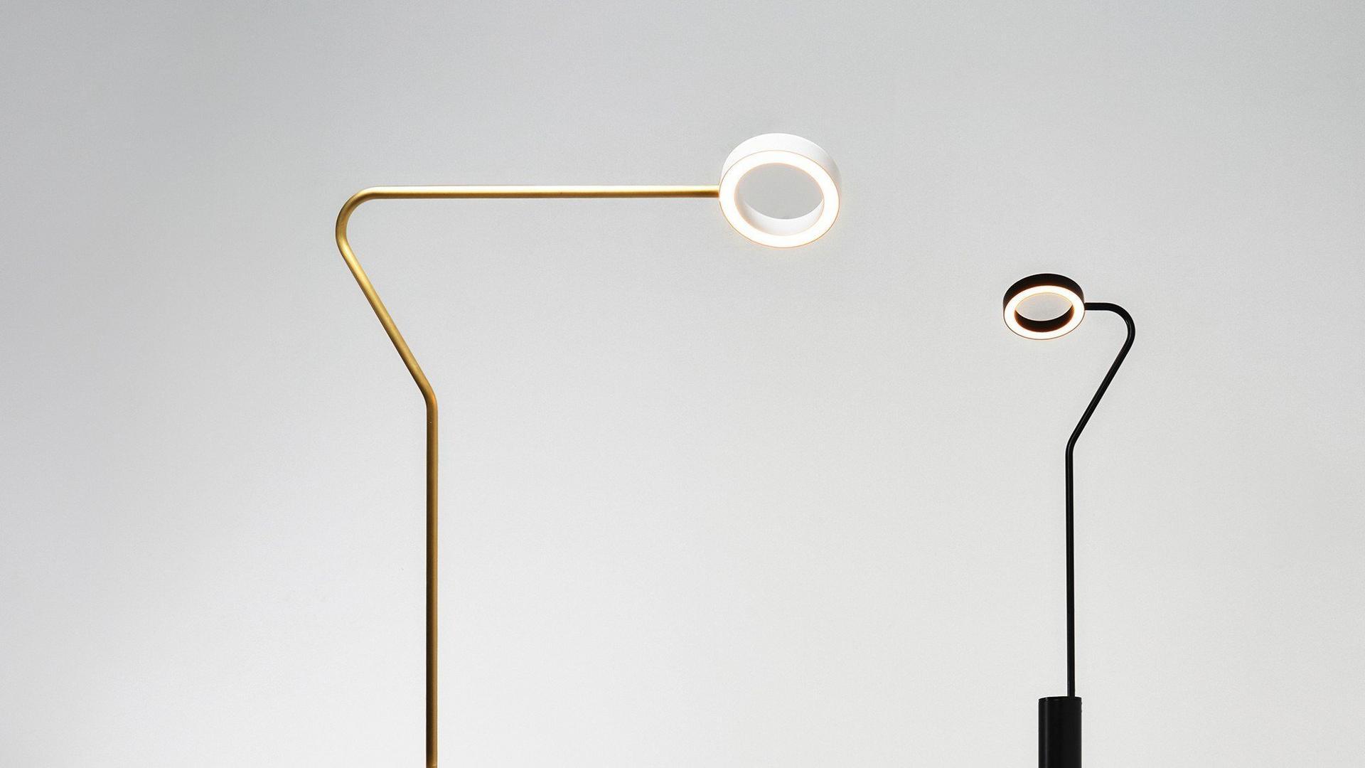 META Adjustable LED floor lamp