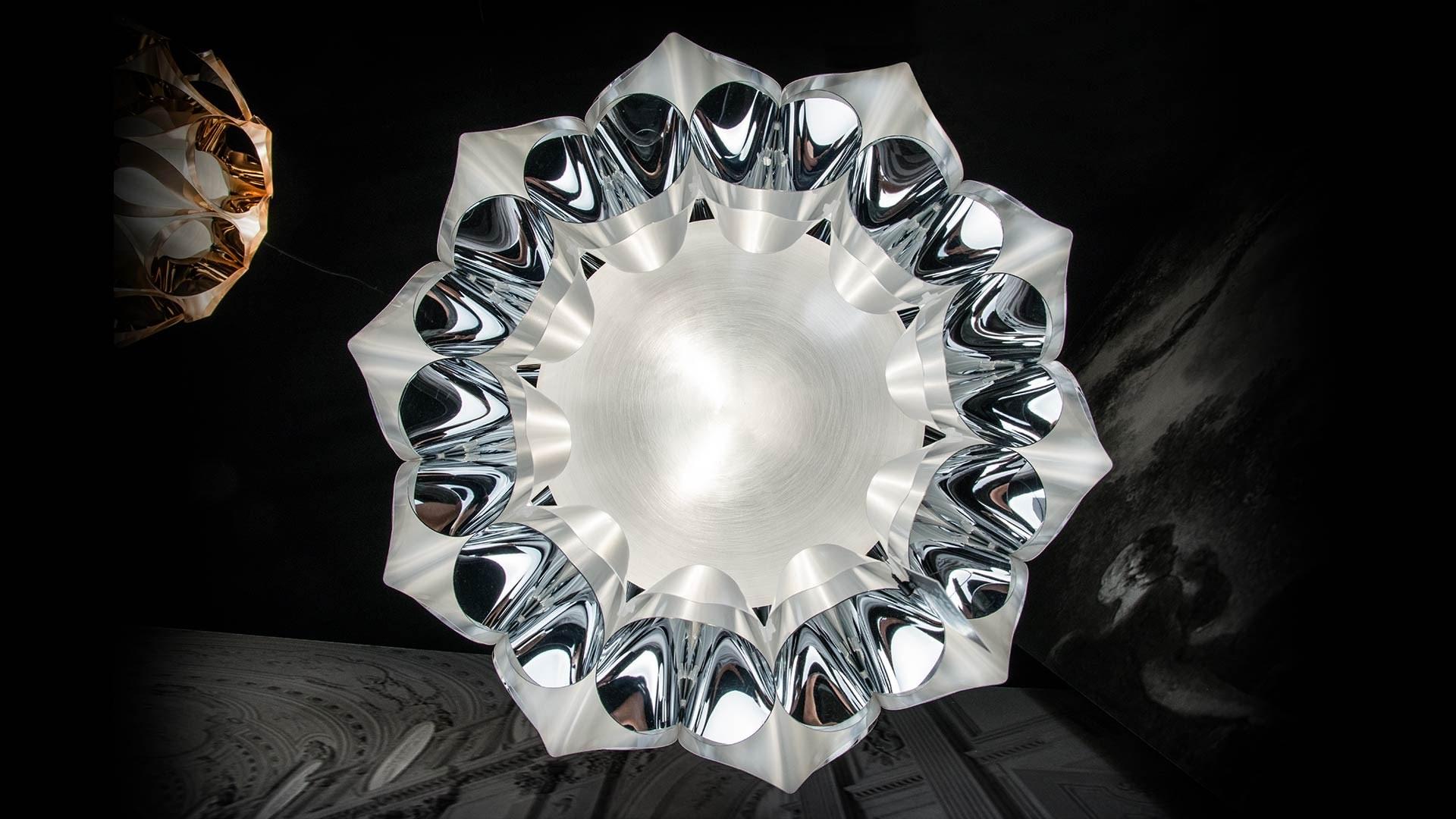 FLORA PEWTER Pewterflex® LED pendant lamp