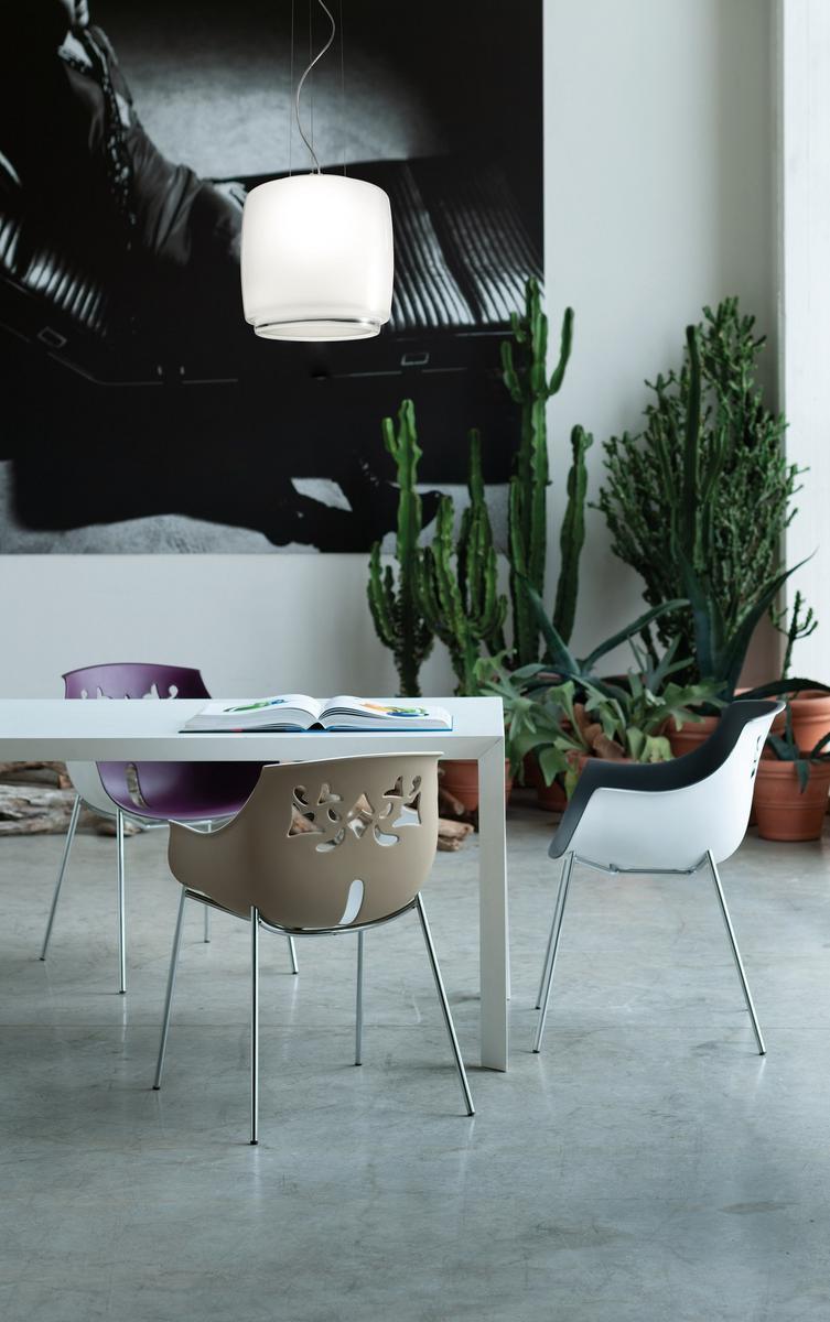 BOT SP Blown glass pendant lamp