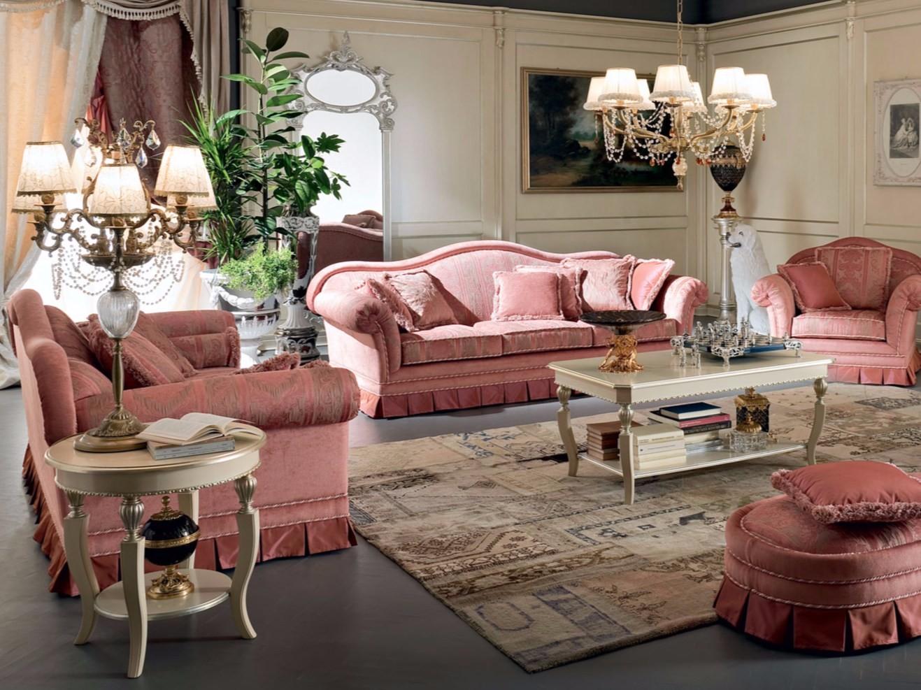 13653 Round side table for living room