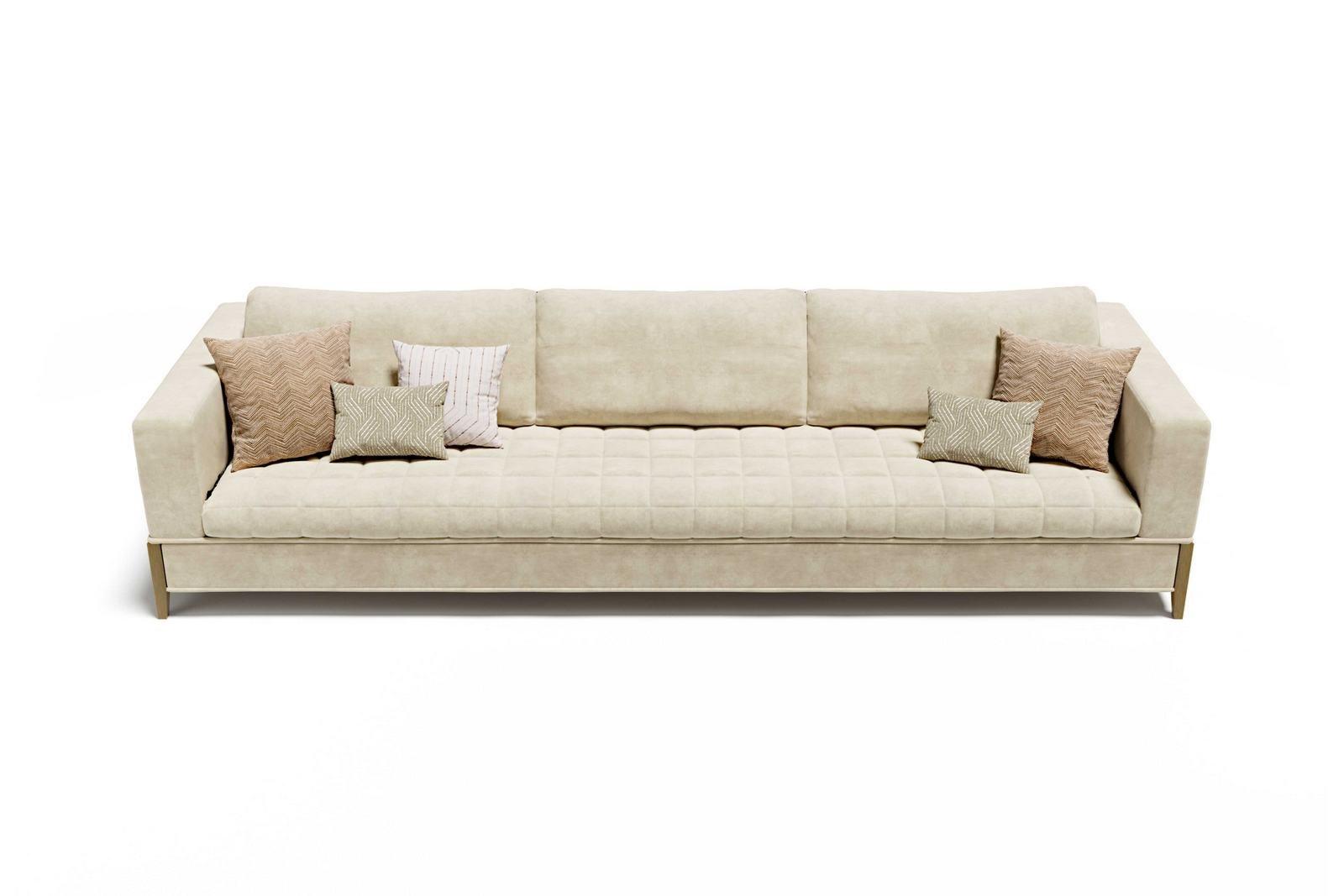 OYSTER 3P 3 seater leather sofa
