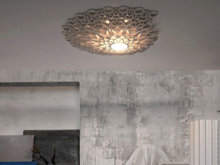 NOTREDAME LED cultured marble ceiling light