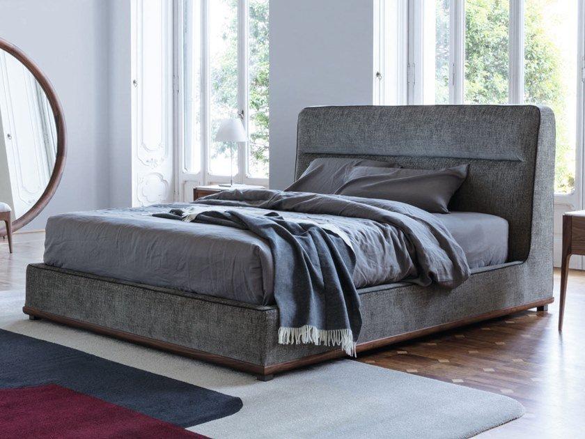 KIRK Upholstered fabric double bed