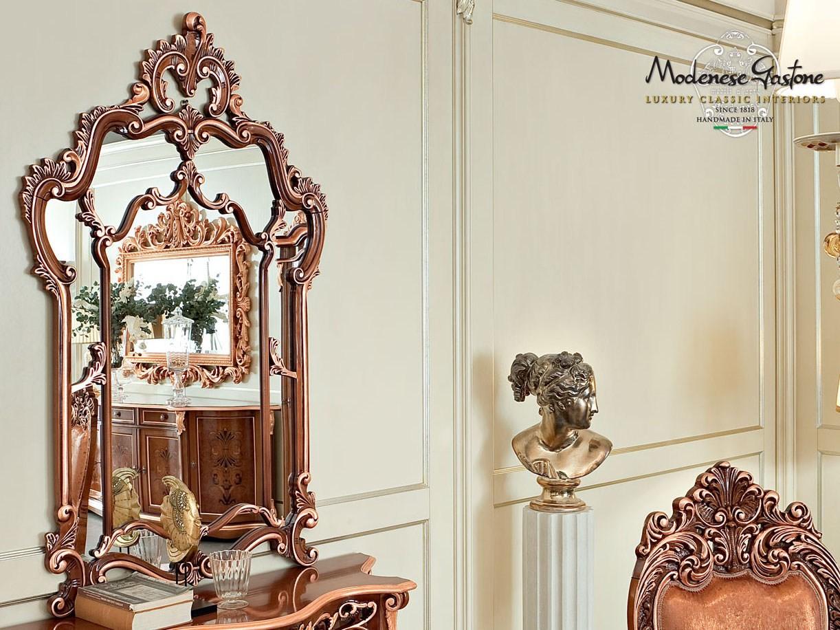 13678 Wall-mounted framed mirror