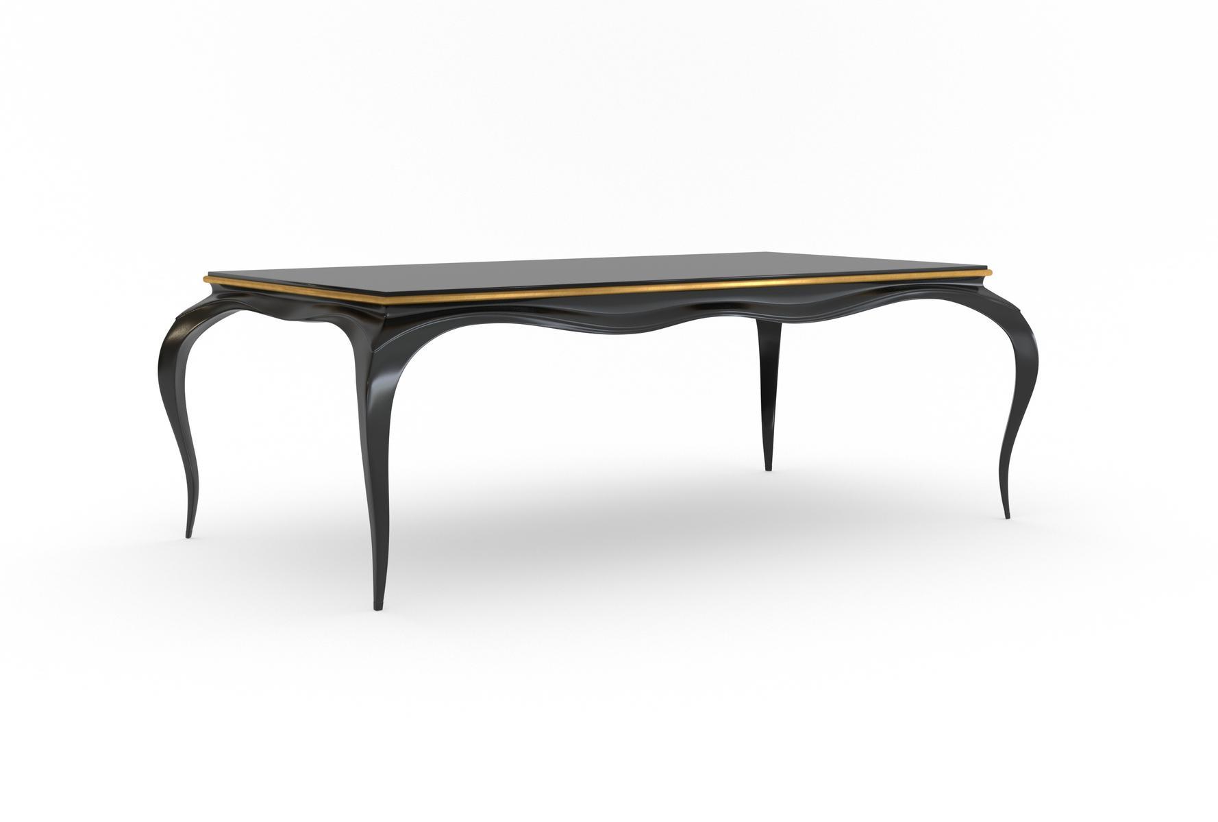 VANESIO Extending rectangular beech table