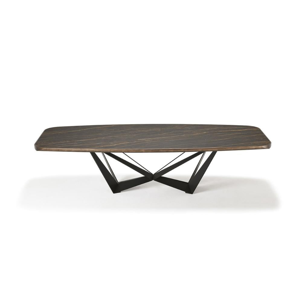 SKORPIO KERAMIK PREMIUM Oval ceramic table