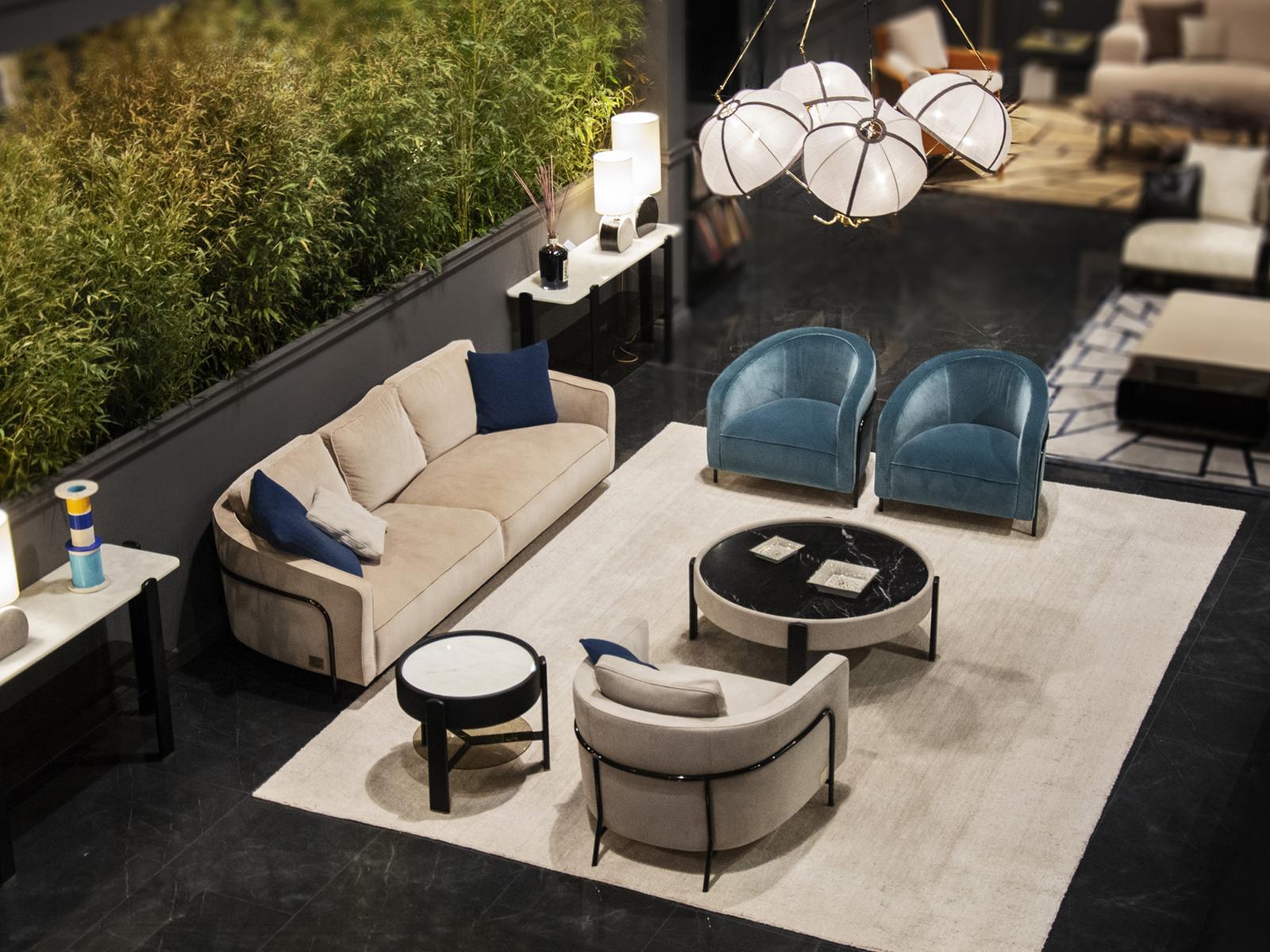 GIULIA Nabuk armchair