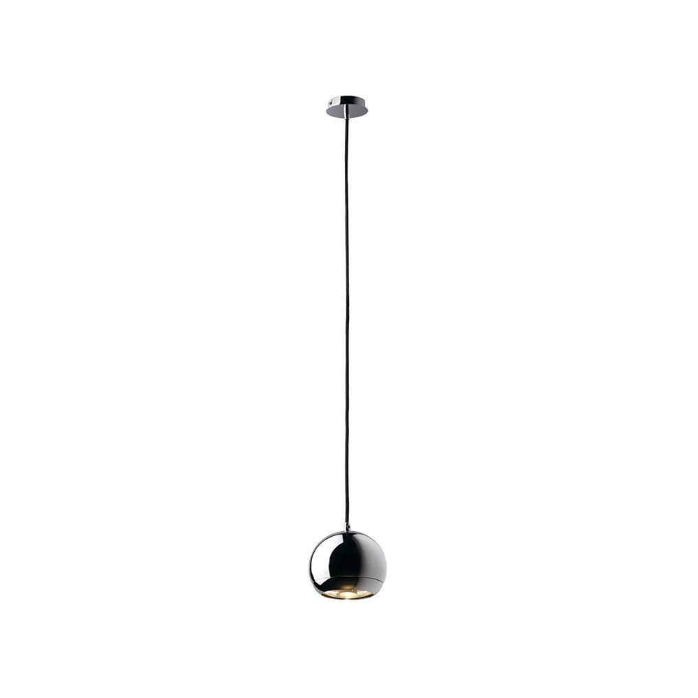 LIGHT EYE Steel pendant lamp in a contemporary style