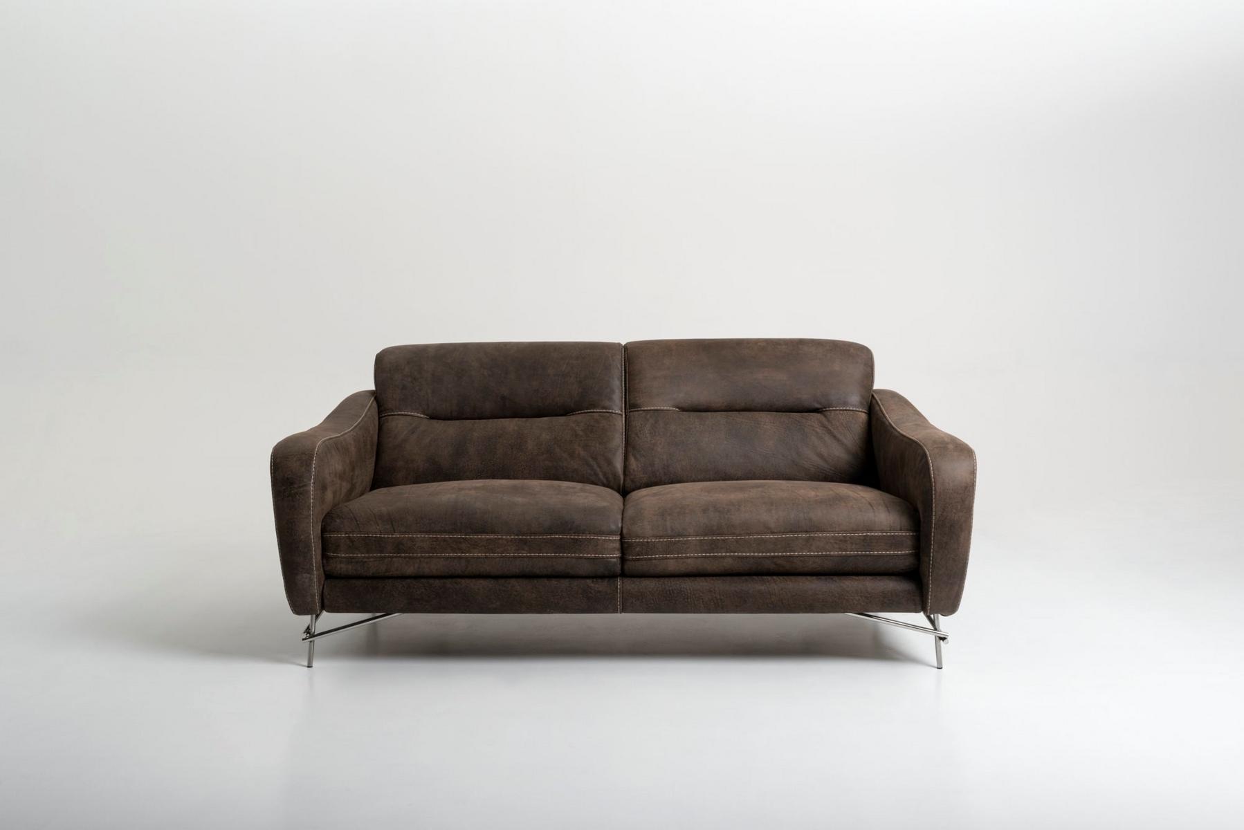FONZIE 2 seater leather sofa
