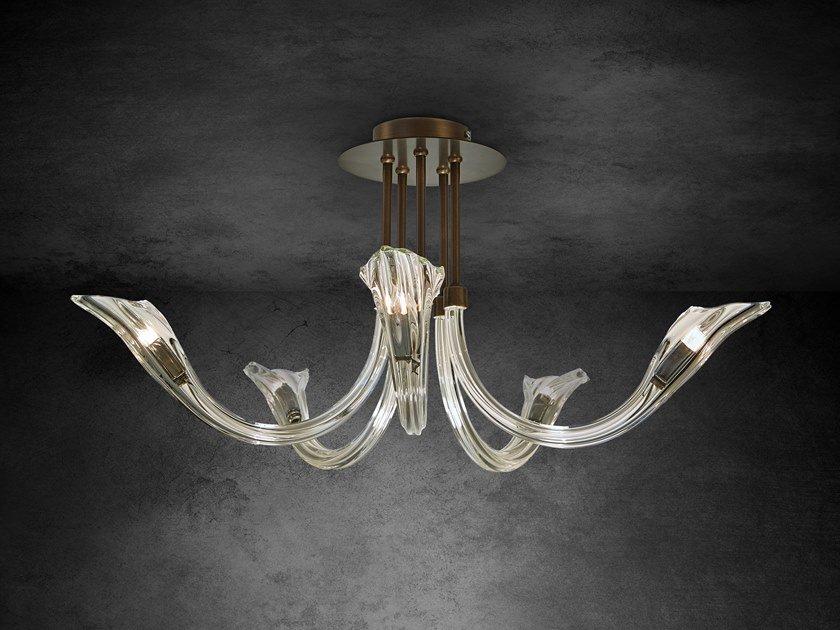 CHILL OUT C5 Contemporary style indirect light crystal ceiling lamp