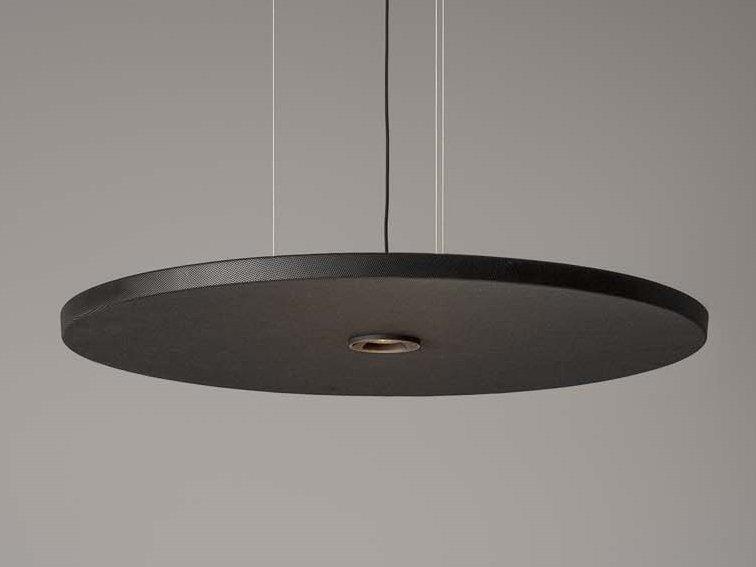 ECLIPSE BEAM SILENCE LED perforated metal pendant lamp