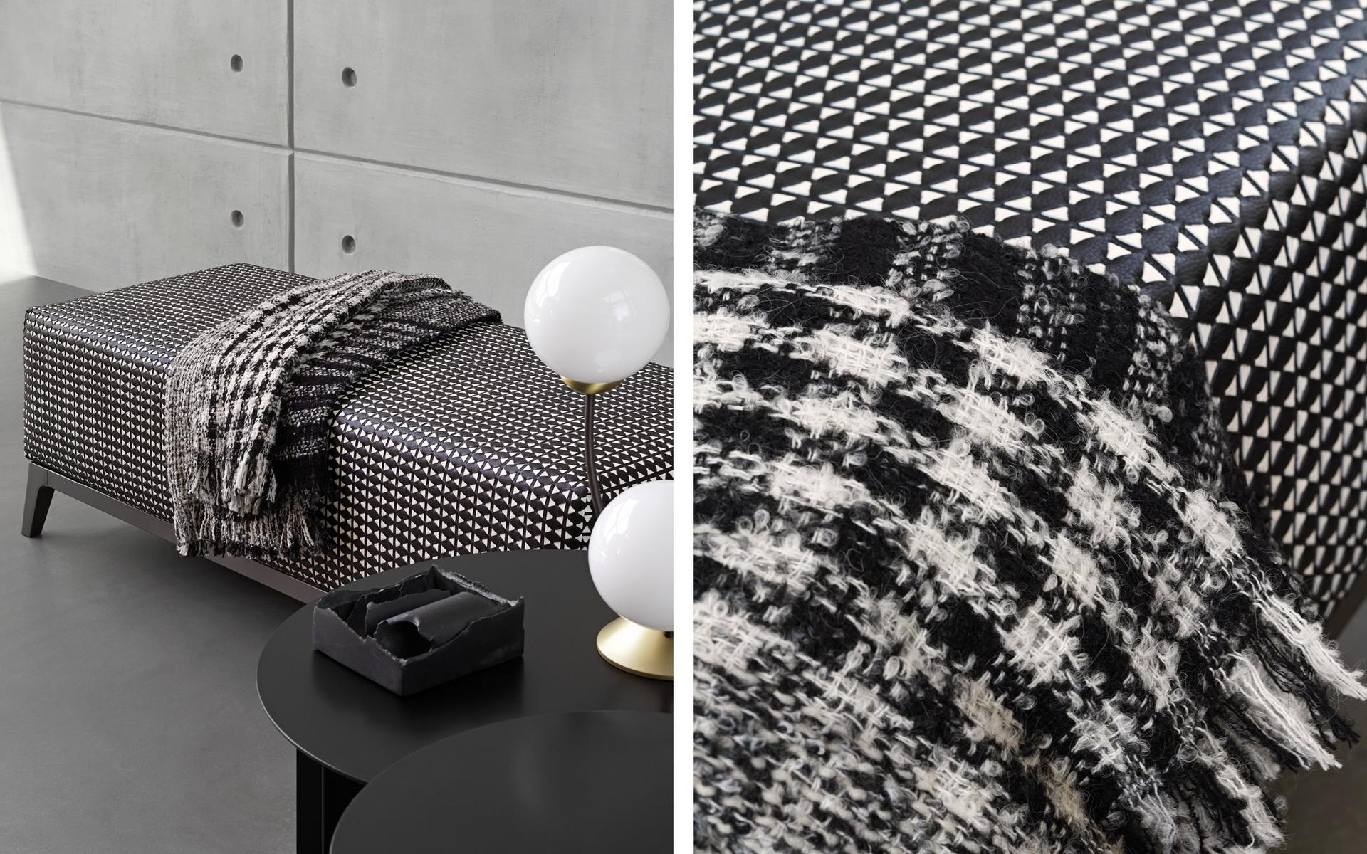 OLIVIER Upholstered bench