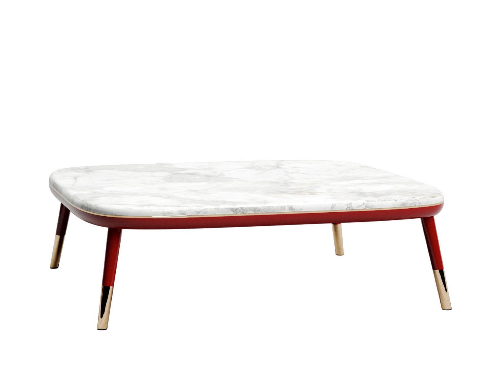 SABRINA Low square coffee table