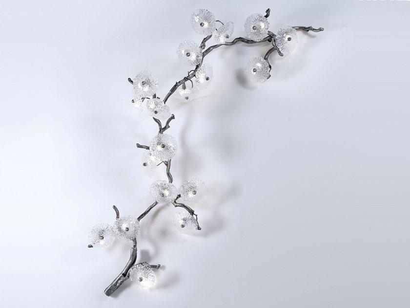 NENUFAR AP1475/21 Handmade bronze wall lamp