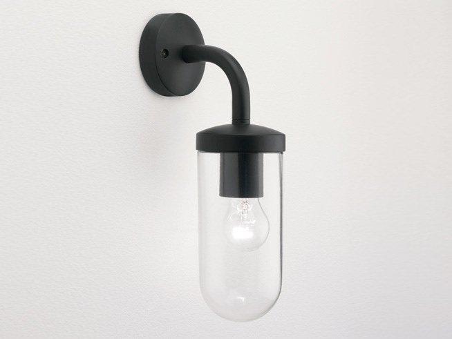 TRESSINO Glass and aluminium Outdoor wall Lamp