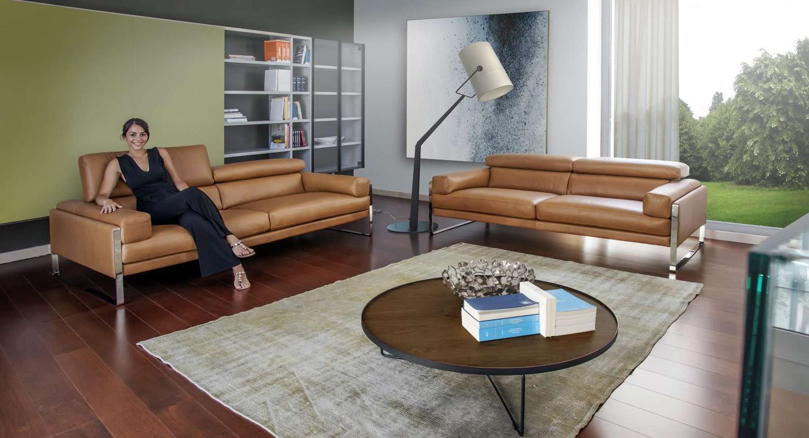 ROMEO Sectional leather sofa