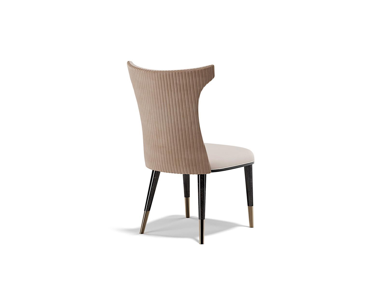 BEVERLY Upholstered fabric chair